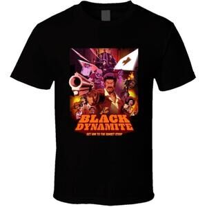 Black Dynamite Animated Tv Series Graphic Cartoon Retro Comedy Fan T Shirt 24